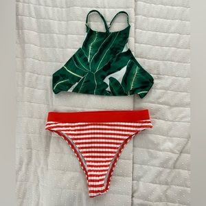 Tropical bikini set